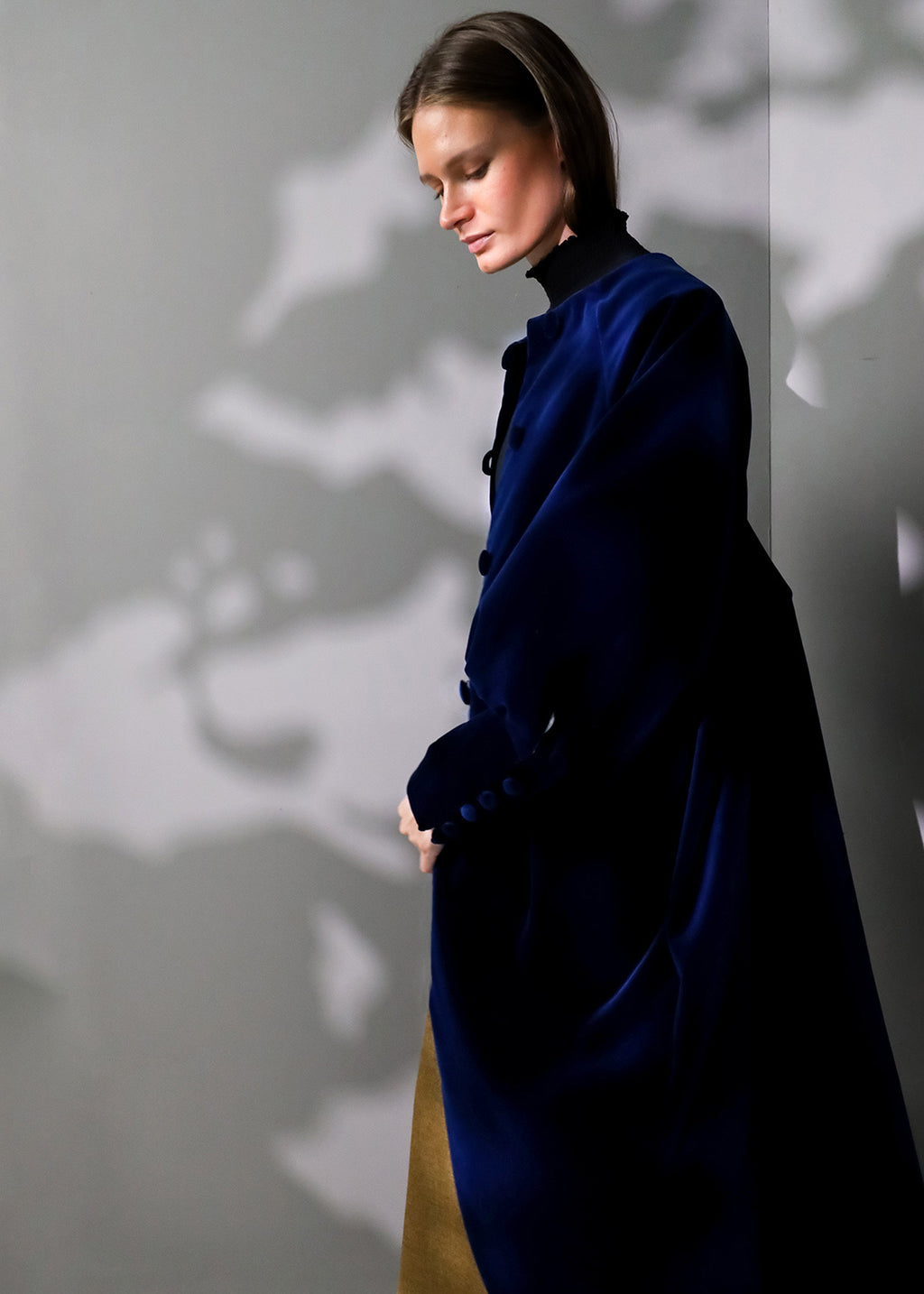 Abrigo Velvet | Azul Marino