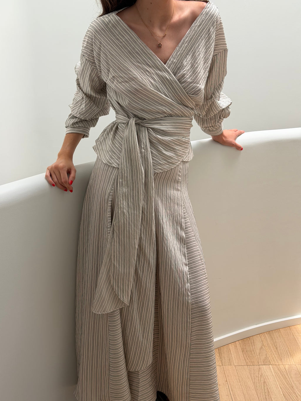 Blusa Trenza | Gris