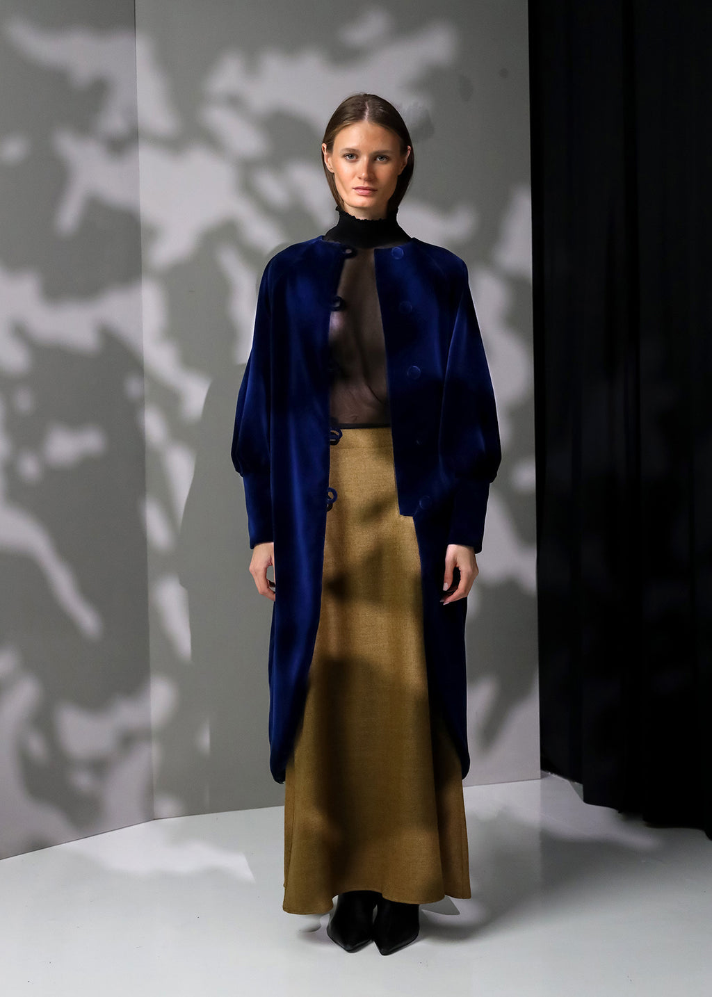 Abrigo Velvet | Azul Marino