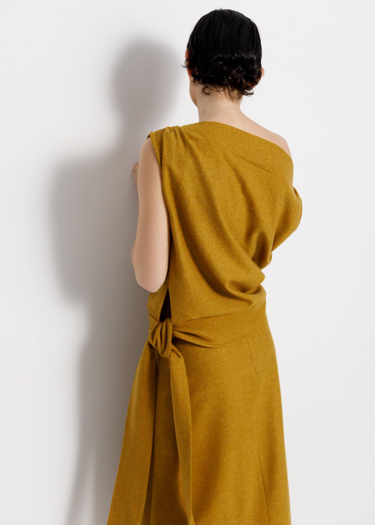 Blusa Nudo | Mostaza