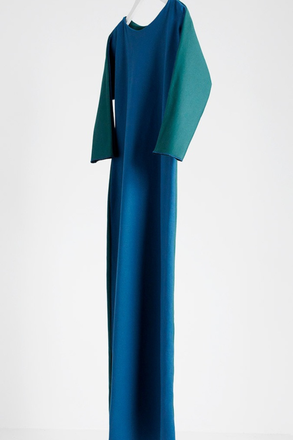 VESTIDO | BICOLOR | AZUL & VERDE