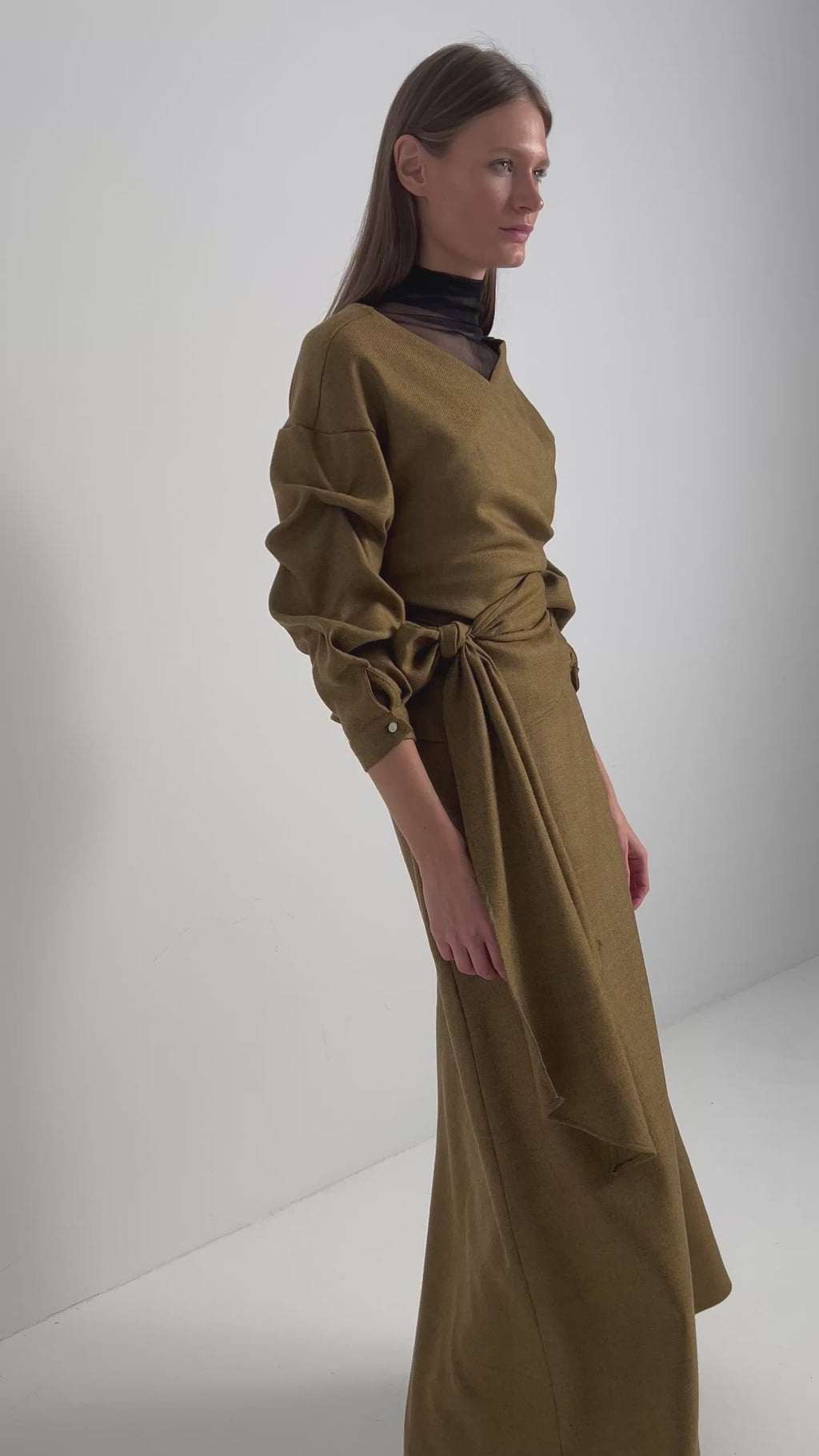 Blusa Trenza | Camel